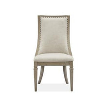 Load image into Gallery viewer, Magnussen Furniture Lancaster Dining Arm Chair in Dovetail Grey
