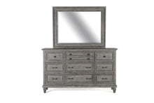 Load image into Gallery viewer, Magnussen Furniture Lancaster Landscape Mirror in Dove Tail Grey
