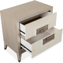 Load image into Gallery viewer, Magnussen Furniture Lenox 2 Drawer Nightstand in Acadia White
