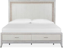 Load image into Gallery viewer, Magnussen Furniture Lenox Cal King Storage Bed in Acadia White image
