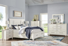 Load image into Gallery viewer, Magnussen Furniture Lola Bay Landscape Mirror in Seagull White
