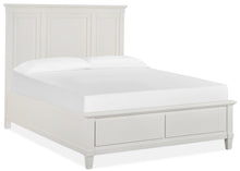 Load image into Gallery viewer, Magnussen Furniture Lola Bay Queen Panel Bed in Seagull White
