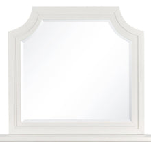 Load image into Gallery viewer, Magnussen Furniture Lola Bay Shaped Mirror in Seagull White image
