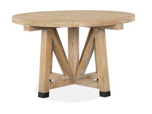 Load image into Gallery viewer, Magnussen Furniture Madison Heights 48&quot; Round Dining Table in Weathered Fawn image
