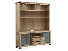 Load image into Gallery viewer, Magnussen Furniture Madison Heights Console with Hutch in Weathered Fawn
