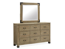 Load image into Gallery viewer, Magnussen Furniture Madison Heights Landscape Mirror in Weathered Fawn

