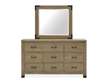 Load image into Gallery viewer, Magnussen Furniture Madison Heights Landscape Mirror in Weathered Fawn
