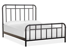 Load image into Gallery viewer, Magnussen Furniture Madison Heights Metal Queen Bed in Forged Iron image
