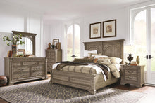 Load image into Gallery viewer, Magnussen Furniture Milford Creek California King Panel Bed in Lark Brown

