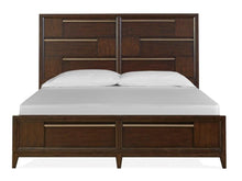 Load image into Gallery viewer, Magnussen Furniture Modern Geometry King Panel Storage Bed in French Roast image
