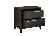 Load image into Gallery viewer, Magnussen Furniture Modern Geometry Nightstand in French Roast
