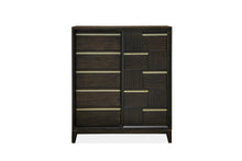 Load image into Gallery viewer, Magnussen Furniture Modern Geometry Sliding Door Chest in French Roast image
