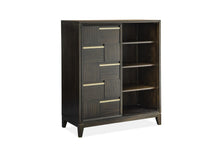 Load image into Gallery viewer, Magnussen Furniture Modern Geometry Sliding Door Chest in French Roast
