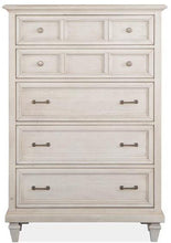 Load image into Gallery viewer, Magnussen Furniture Newport 5 Drawer Chest in Alabaster image
