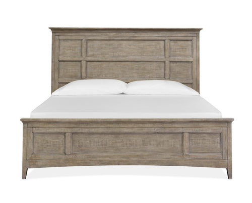 Magnussen Furniture Paxton Place Queen Panel Bed in Dovetail Grey image