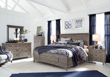 Load image into Gallery viewer, Magnussen Furniture Paxton Place Queen Panel Bed in Dovetail Grey
