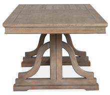 Load image into Gallery viewer, Magnussen Furniture Paxton Place Trestle Dining Table in Dovetail Grey
