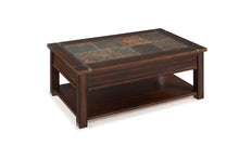 Load image into Gallery viewer, Magnussen Furniture Roanoke Rectangular Lift Top Cocktail Table in Cherry and Slate image
