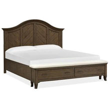 Load image into Gallery viewer, Magnussen Furniture Roxbury Manor California King Panel Storage Bed in Homestead Brown image
