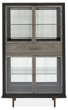Load image into Gallery viewer, Magnussen Furniture Ryker Display Cabinet in Nocturn Black image
