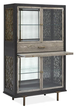 Load image into Gallery viewer, Magnussen Furniture Ryker Display Cabinet in Nocturn Black
