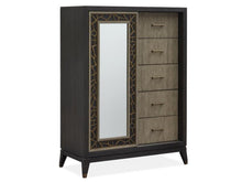 Load image into Gallery viewer, Magnussen Furniture Ryker Door Chest in Nocturn Black/Coventry Grey

