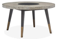 Load image into Gallery viewer, Magnussen Furniture Ryker  Round Dining Table in Nocturn Black
