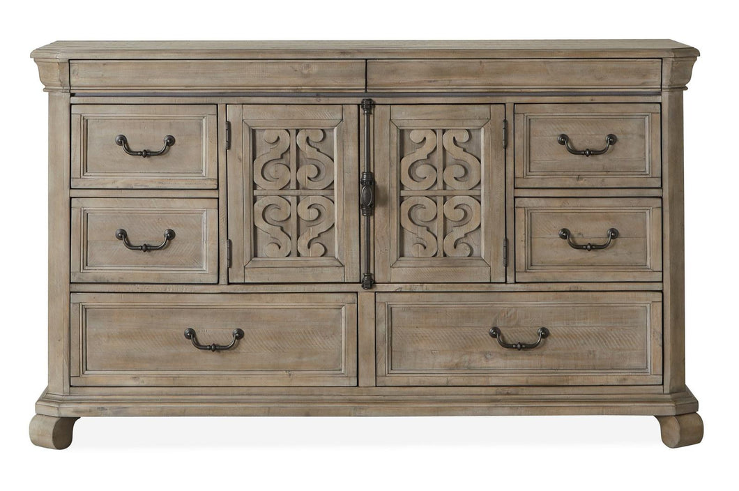 Magnussen Furniture Tinley Park Dresser in Dove Tail Grey