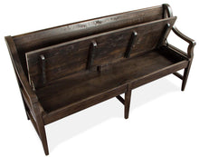 Load image into Gallery viewer, Magnussen Furniture Westley Falls Bench with Back in Graphite
