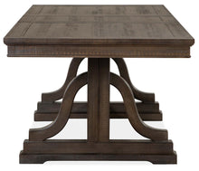Load image into Gallery viewer, Magnussen Furniture Westley Falls Trestle Dining Table in Graphite
