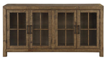 Load image into Gallery viewer, Magnussen Furniture Willoughby Buffet Curio Cabinet in Weathered Barley
