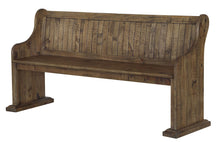 Load image into Gallery viewer, Magnussen Furniture Willoughby Wood Bench in Weathered Barley image
