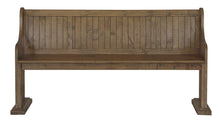 Load image into Gallery viewer, Magnussen Furniture Willoughby Wood Bench in Weathered Barley

