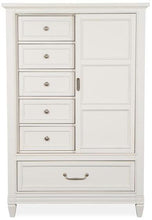 Load image into Gallery viewer, Magnussen Furniture Willowbrook Door Chest in Egg Shell White image
