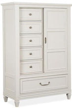 Load image into Gallery viewer, Magnussen Furniture Willowbrook Door Chest in Egg Shell White
