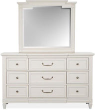 Load image into Gallery viewer, Magnussen Furniture Willowbrook Landscape Mirror in Egg Shell White
