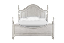 Load image into Gallery viewer, Magnussen Furniture Windsor Lane Queen Poster Bed in Weathered White image

