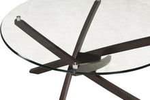 Load image into Gallery viewer, Magnussen Furniture Xenia Demilune Sofa Table in Espresso T2184-75
