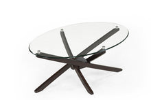 Load image into Gallery viewer, Magnussen Furniture Xenia Oval Cocktail Table in Espresso T2184-47 image

