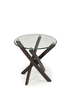 Load image into Gallery viewer, Magnussen Furniture Xenia Round End Table in Espresso T2184-05 image
