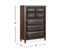 Load image into Gallery viewer, Magnussen Furniture Zephyr Drawer Chest in Sable
