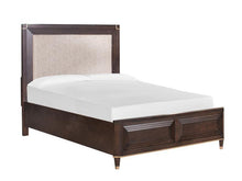 Load image into Gallery viewer, Magnussen Furniture Zephyr Queen Upholstered Panel Bed in Sable image
