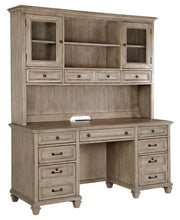 Load image into Gallery viewer, Magnussen Lancaster Credenza with Hutch in Dove Tail Grey image
