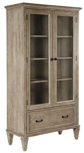 Magnussen Lancaster Door Bookcase in Dove Tail Grey image