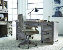 Load image into Gallery viewer, Magnussen Lancaster Executive Desk in Dove Tail Grey
