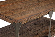 Load image into Gallery viewer, Magnussen Montgomery Rectangular Cocktail Table in Bourbon and Aged Iron
