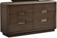 Load image into Gallery viewer, Magnussen Furniture Nouvel 6 Drawer Double Dresser in Russet
