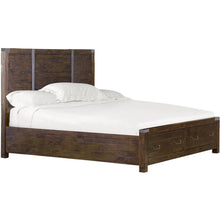 Load image into Gallery viewer, Magnussen Pine Hill California King Storage Bed in Rustic Pine
