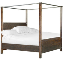 Load image into Gallery viewer, Magnussen Pine Hill King Canopy Bed in Rustic Pine
