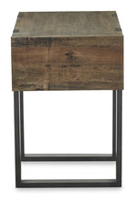 Load image into Gallery viewer, Magnussen Prescott Chairside End Table in Rustic Honey image
